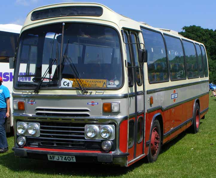 Grey Cars Bristol LH6L Plaxton Supreme 3320
